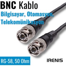 IRENIS Bnc Kablo 50 Ohm Bilgisayar, Otomasyon, Telekom, RG58