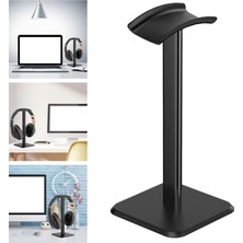Sunfay Universal Kulaklık Standı Kulaklık Askı Masaüstü Ekran Oyun Kulaklık Rafı Siyah (Yurt Dışından)