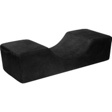 Vanmbo Kirpik Uzatma Yastık Zarif U Şekilli Güzellik Salonu Yastık 50X20X13 cm Siyah (Yurt Dışından)