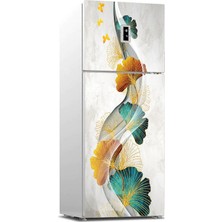 Sticker Art Buzdolabı Sticker Kaplama Dolap Kaplama Etiketi Modern Sanat