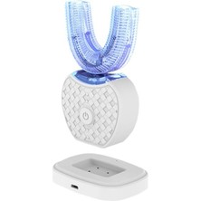 Xinh Diş Beyazlatma Mavi Işık U Ultrasonik Elektrikli Diş Fırçası Usb Şarj Akıllı Ipx7 Su Geçirmez Otomatik Sonic Diş Fırçası | Elektrikli Diş Fırçaları