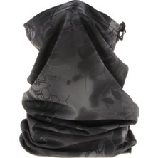 Segolike Bandana Şapkalar Kafa Boyun Gaiter Maske Balaclava Bisiklet 12 Yollar Siyah Giyin (Yurt Dışından)