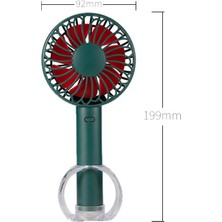 SZYKD FS-H01 Hanehalkı Mini Fan (Siyah) (Yurt Dışından)