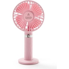 SZYKD S8 Taşınabilir Sessiz El Masaüstü Elektrik Fan, 3 Hızlı Kontrol (Pembe) (Yurt Dışından)