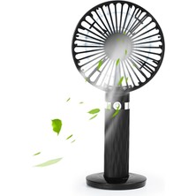 SZYKD S8 Taşınabilir Sessiz El Masaüstü Elektrik Fan, 3 Hızlı Kontrol (Pembe) (Yurt Dışından)