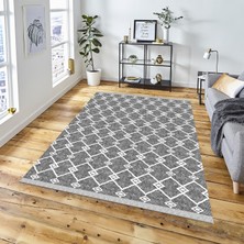 Decoser Halı Dekoratif Kilim Makinada Yıkanabilir Dijital Baskılı Modern Desenli Kaymaz Tabanlı Salon Koridor Mutfak Halısı NOVA-6082