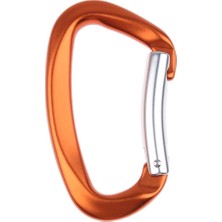 Segolike 12KN Asılı Bahar Carabiner Anahtar Toka Donanım Tırmanma Halatlar Turuncu (Yurt Dışından)