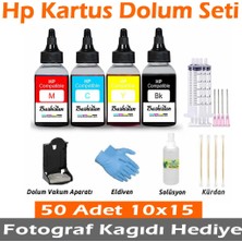 Baskistan Hp Muadil Kartuş Dolum Seti (4X100ML)