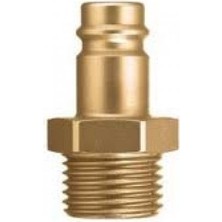 Netmar Sarı Pirinç Otomatik Rakor Erkek Uç 1/4"