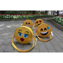 Bulin Ayakkabı Emoji Çanta Zorlama Gülen Yüz Ifadeli