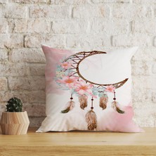 Ladies Home Zel Tasarım Çift Taraflı Dijital Baskılı Dekoratif Kırlent Kılıfı