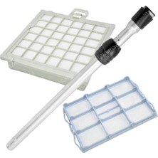 Parmis Bosch Uyumlu Bsg 82230 Süpürge Borusu Hepa Filtresi Seti