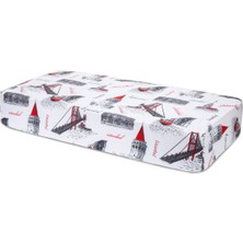 Coronel Yatak 60CM x 115CM Lastikli Fitted Bebek ve Çocuk Yatak Çarşafı