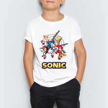 Morinna Sonic Boom Çocuk Tişört T-Shirt Mr-07