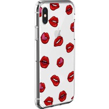 Roxo Apple iPhone x Max Sexy Lips Tasarımlı Kılıf