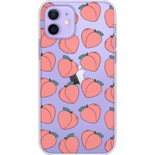 Roxo Apple iPhone 12 Mini Peach Tasarımlı Kılıf