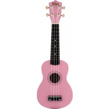 Rosa Rosa RU002-PK Soprano Ukulele Pembe
