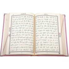Rahle Boy Plaket Kutulu Kuranı Kerim Mor - Ahmet Hüsrev Altınbaşak (Ciltli)