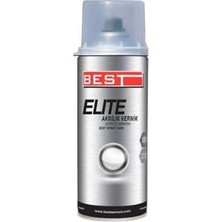 Best Elite Akrilik Sprey Vernik Tüm Yüzeyler Için 400 ml