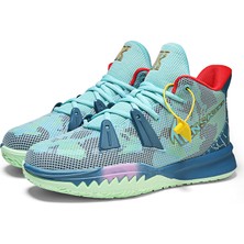 LRsmile Gençler Kaymaz Basketbol Ayakkabısı Çocuk Spor Ayakkabısı Spor Ayakkabısı (Yurt Dışından)