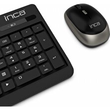 Inca IWS-589 Wireless Multimedia Super Cosy Klavye & Mouse Set