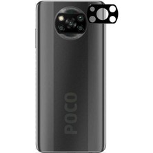 Nevarium Xiaomi Pocop X3 Pro Kamera Lens Koruma Cam Nano- 3d-Siyah