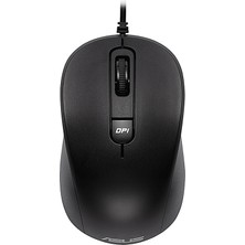 Asus MU101C Sessiz Kablolu Fare Siyah (Yurt Dışından)