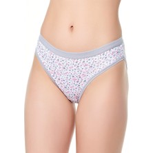 Tutku 12'li Paket Tutku 0514 Dilara Desenli Elastan Bayan Bikini Külot
