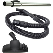 Parmis Siemens Uyumlu Vs 06B 1110 Elektrikli Süpürge Hortumu Emici Yer Başlığı Teleskopik Boru