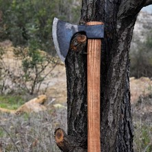 Tapan Odun Kabık Soyma ve Kamp Baltası 16X17 -2- 1400 kg Tek Parça + Sap