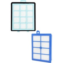 Pro Fresh & Clean Philips Fc 8761 Powerpro Uyumlu Hepa Filtre Seti