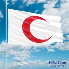 Asilmeydan Kızılay Bayrağı - Flama - Bayrak - 100X150 cm (1 Metre x 1,5 Metre)