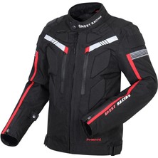 Lnshop Motosiklet Jersey Ceket Su Geçirmez Rüzgar Geçirmez Yarış Takım Elbise Xl (Yurt Dışından)