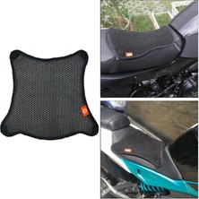 Lnshop Summer Sool Sunproof Motosiklet Koltuğu Yastık Butt Protector Sport Saddles Tek Katman (Yurt Dışından)