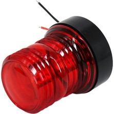 Lnshop Tekne Yat Skiff LED Navigasyon 12V/24V Kırmızı 360 Tüm Yuvarlak Yelkenli Yay Işığı (Yurt Dışından)