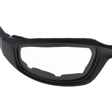 Lnshop Rüzgara Dayanıklı 2x Pad Extrem Spor Güneş Gözlüğü Motosiklet Binicilik Gözlükleri (Yurt Dışından)