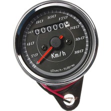 Lnshop Siyah Dijital Mavi LED Kilometre Sayacı Hızmetometre Ölçer 12 V Motosiklet Için Moped (Yurt Dışından)