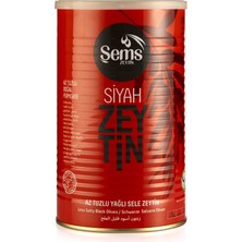 Ahsaf Şems Siyah Zeytin 900 gr -291-320 Kalibre + Soğuk Sıkım Zeytinyağı 500 ml Teneke