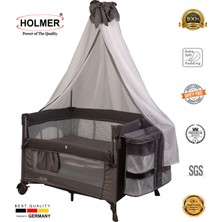 Holmer Maxi Comfort Coolstyle Anne Yanı Deluxe Kumaş Cibinlikli Oyun Parkı 70x110cm