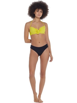 Eros Kadın 4 cm Bikini Altı Siyah 824-