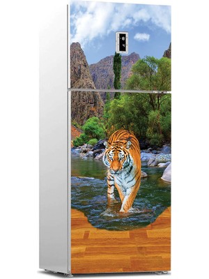 Sticker Art Buzdolabı Sticker Kaplama Dolap Kaplama Etiketi Kaplan