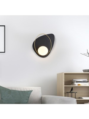 Xinh 5 W Altın LED Duvar Lambası Yatak Odası Başucu Çalışma Balkon Koridor LED Duvar Lambası (Sıcak Işık) (Yurt Dışından)