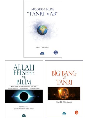 Modern Bilim Tanrı Var - Allah Felsefe ve Bilim - Big Bang ve Tanrı 3 Kitap Set - Emre Dorman