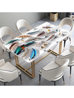 Sticker Art Masa Kaplama Folyosu Mobilya Masa Kaplama Folyoları Petek Tüyler