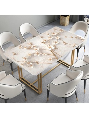 Sticker Art Masa Kaplama Folyosu Mobilya Masa Kaplama Folyoları Güzel Çiçek