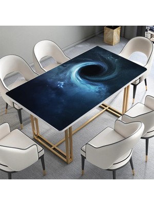 Sticker Art Masa Kaplama Folyosu Mobilya Masa Kaplama Folyoları Karadelik Uzay