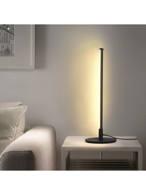 Xinh Masa Lambası, LED * 6 W Ferforje Akrilik Masa Lambası, Yatak Odası Oturma Odası Atmosfer Lambası LED Standı Lamba Siyah Lamba (Yurt Dışından)