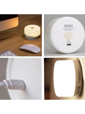 Xinh Ledgle Dokunmatik Lambalar Dimmer Masa Lambası Mini Başucu Işık LED Masa Lambaları (Yurt Dışından)