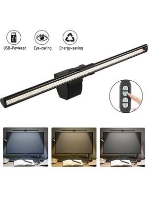 Xhang 28 cm USB LED Masa Lambaları Dim Monitör Dizüstü Ekran Işık Bar LED Masa Lambası Göz Koruma Okuma Lambası Iç Aydınlatma