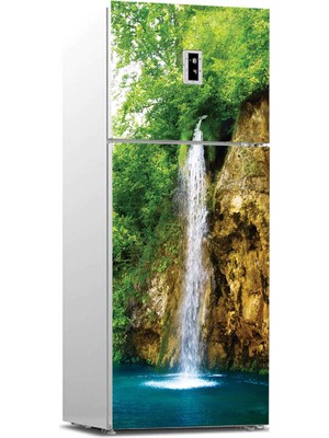 Sticker Art Buzdolabı Sticker Kaplama Dolap Kaplama Etiketi Şelale